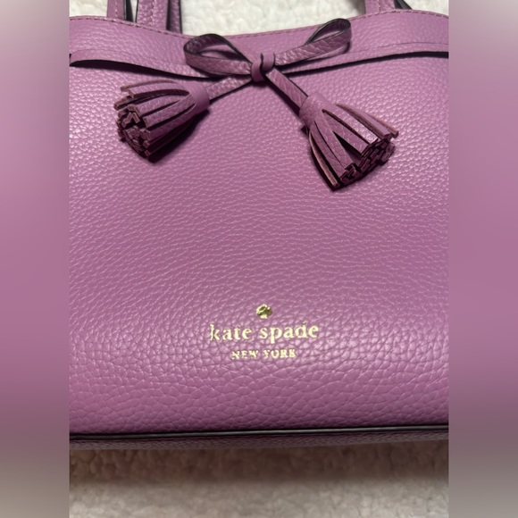 NWOT Kate Spade Lavender  satchel - Picture 2 of 13